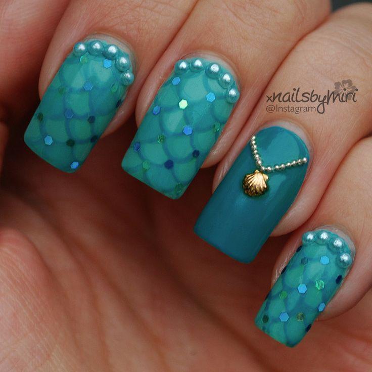 Wedding - Mermaid Nails By Miriam 