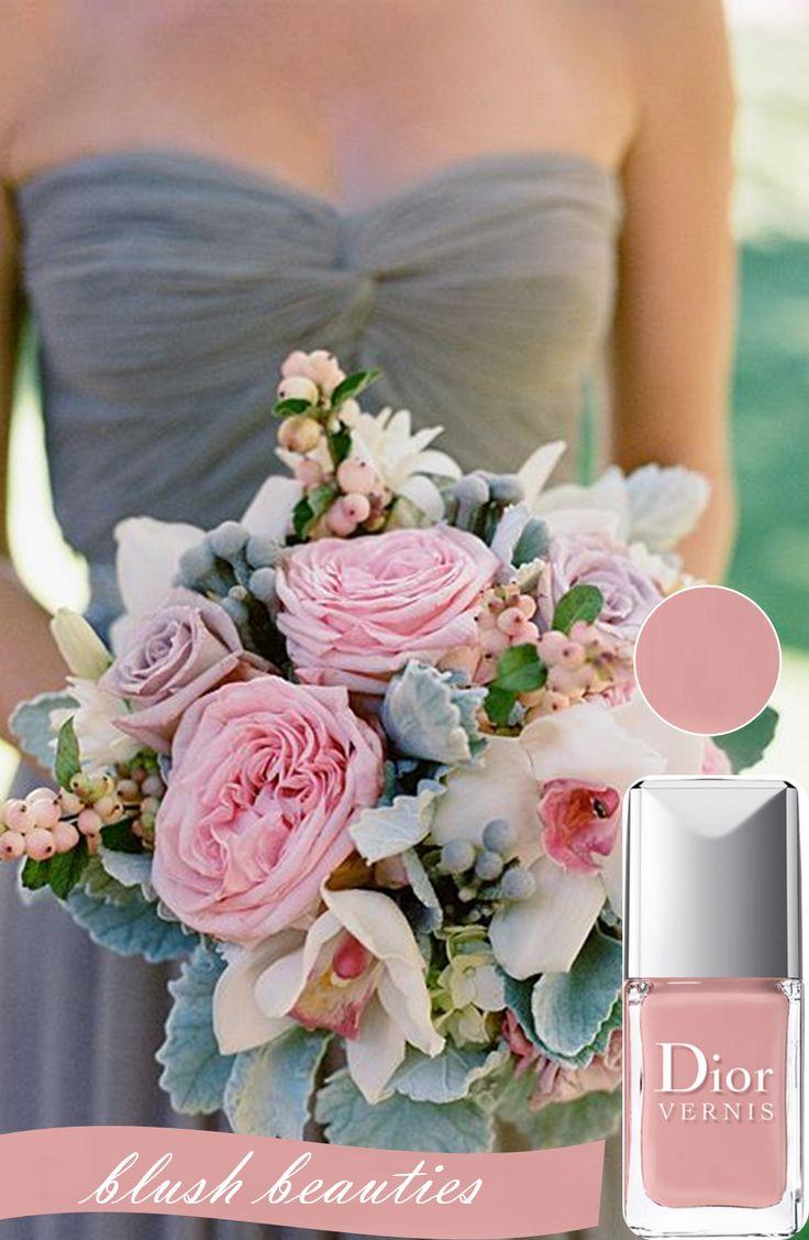 Wedding - Match Your Manicures With Your Wedding Bouquets
