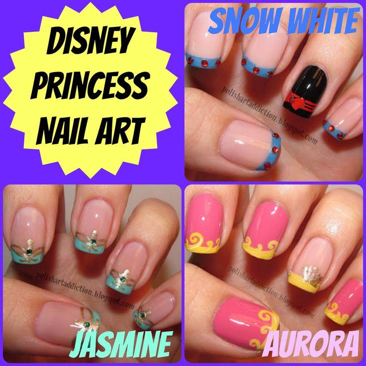 Wedding - Pretty As A Princess: Disney Nail Art Ideas