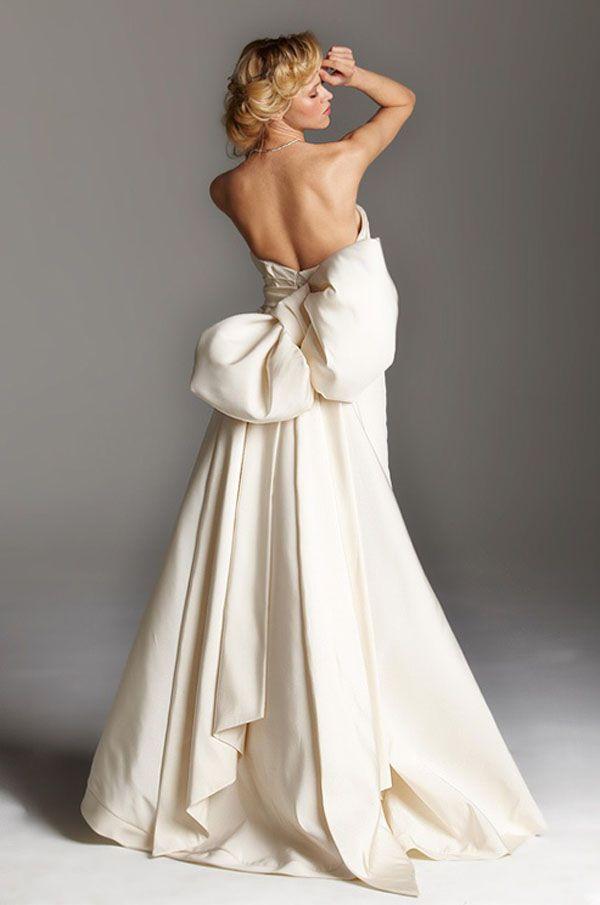 Wedding - To Bow Or Not To Bow? Wedding Dresses That Make A Statement With The Bow