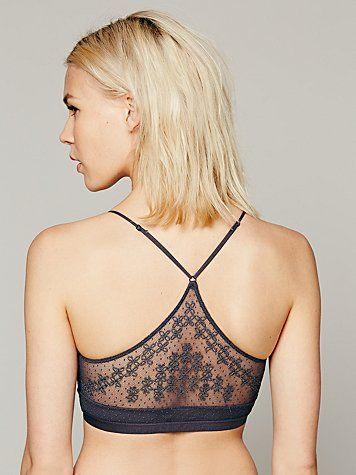 Mariage - Œillet Mesh Bra-shirts Pour Backless