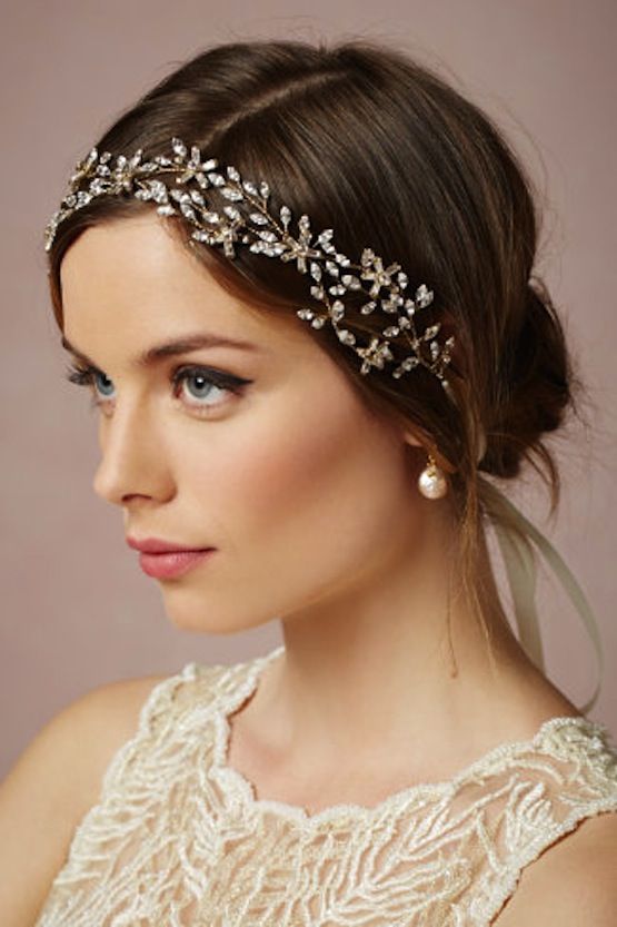 Hochzeit - Kristall-Stirnband