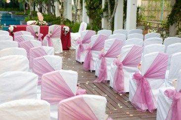زفاف - ويغطي كرسي