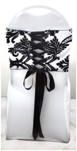 Wedding - Corset Sash For Chair Cover! 
