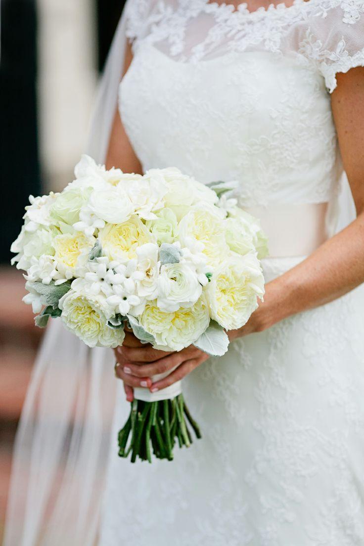 Wedding - Ivory Peony Bridal Bouquet