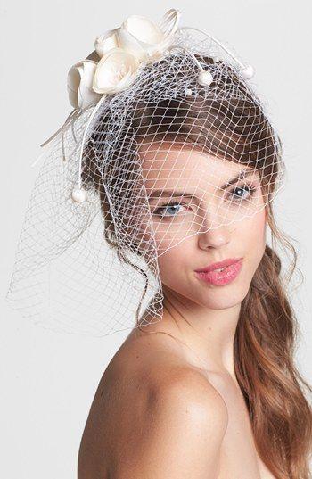 Wedding - Beautiful Birdcage Veil 