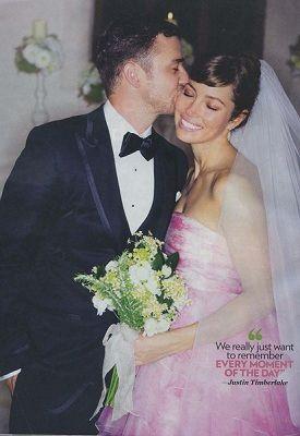 Mariage - Mariage Jessica Biel et Justin Timberlake