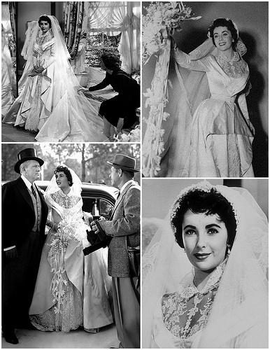 Wedding - 1950s Elizabeth Taylor 