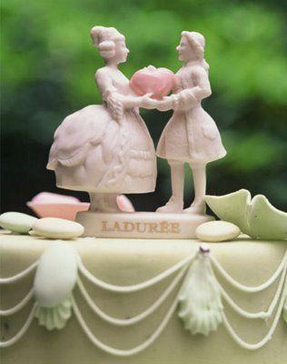 Mariage - Gâteau de mariage Topper