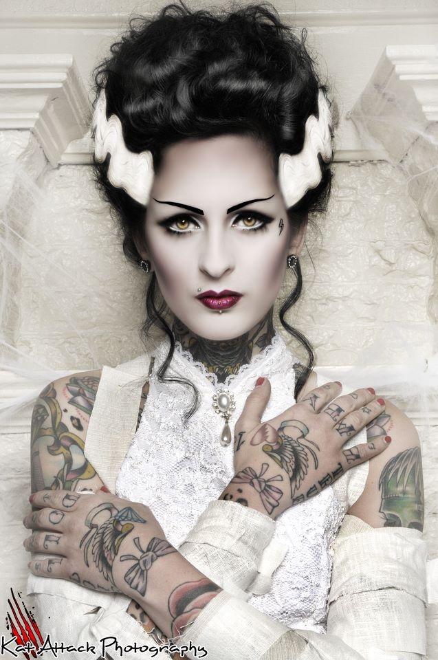 Wedding - Bride Of Frankenstein Make-up 