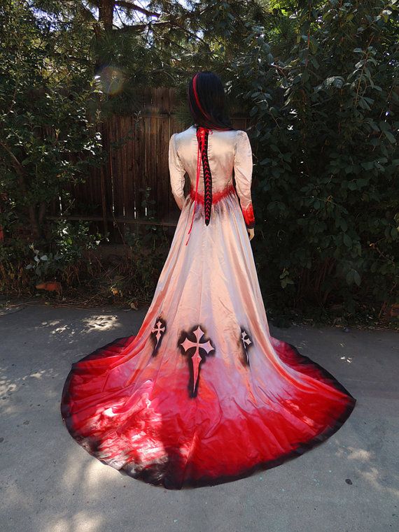 Wedding - Royal Vampire Gothic Cross Blood Drenched Bride