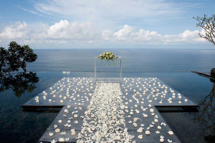 Свадьба - Вода Свадьбы, Bvlgari Resort Bali 