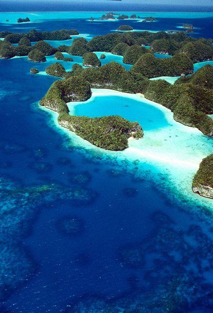 Mariage - Les îles de roche - Palau, Micronésie
