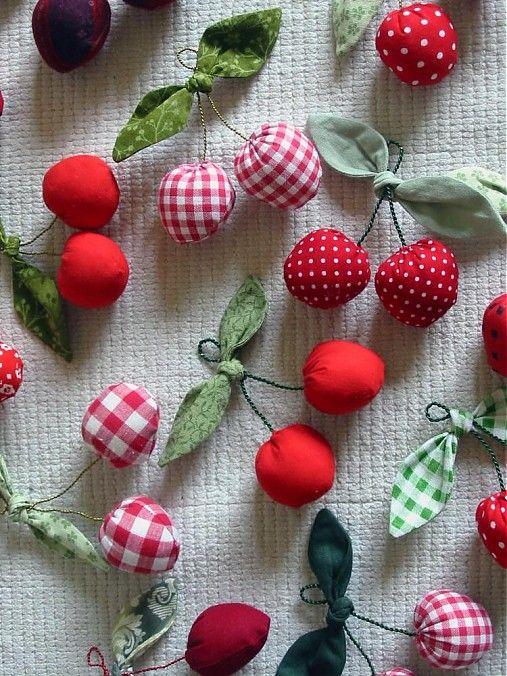 Wedding - Fabric Cherries 