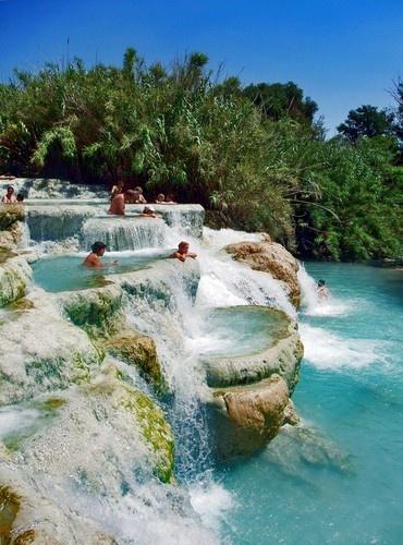 Wedding - Mineral Baths In Tuscany, Italy 