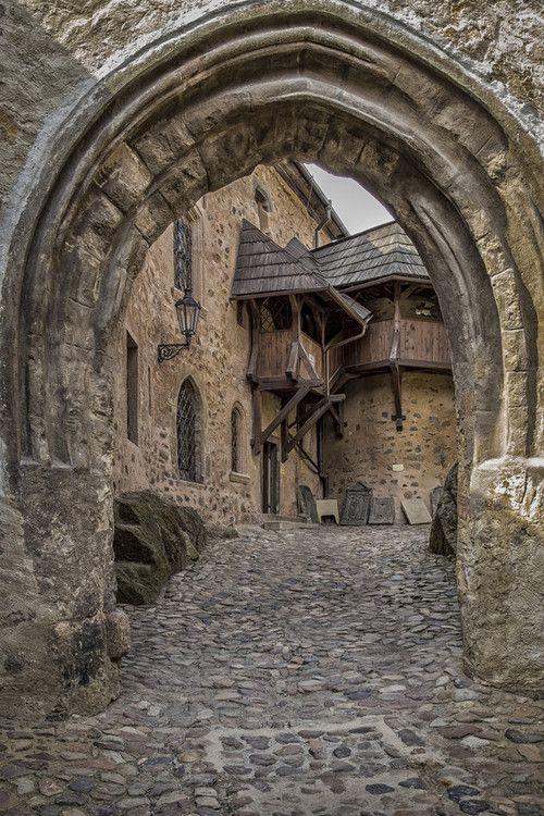 Mariage - Médiévale, le château de Loket, République tchèque