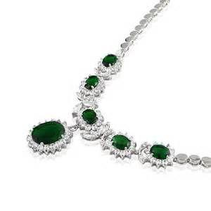 Wedding - Emerald Necklace 
