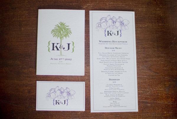 Wedding - Tropical Invitations & Stationery