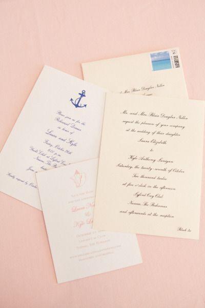 Mariage - Invitations Tropical et papeterie