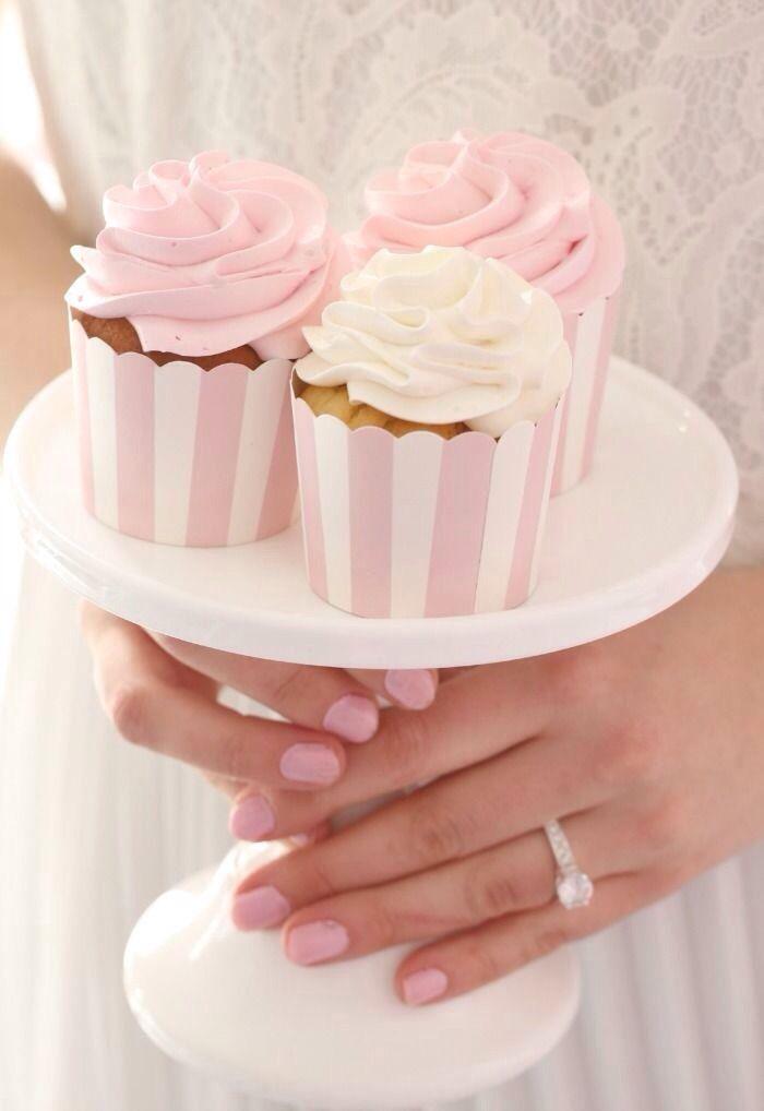 Hochzeit - Pinky Hochzeit # Cupcakes