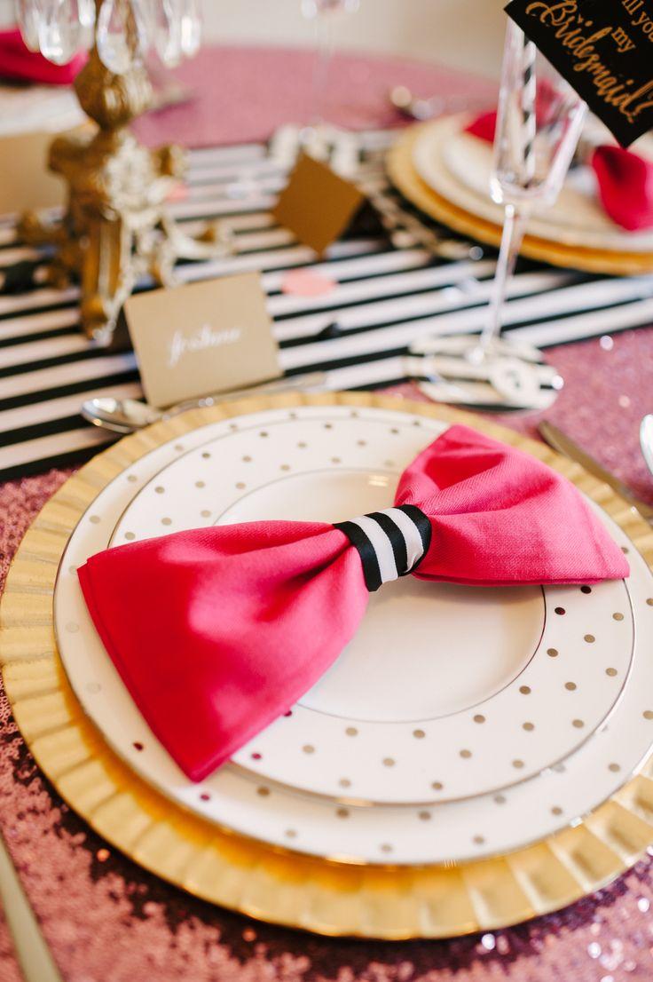 Wedding - A Chic And Swanky Kate Spade Inspired Dinner Party