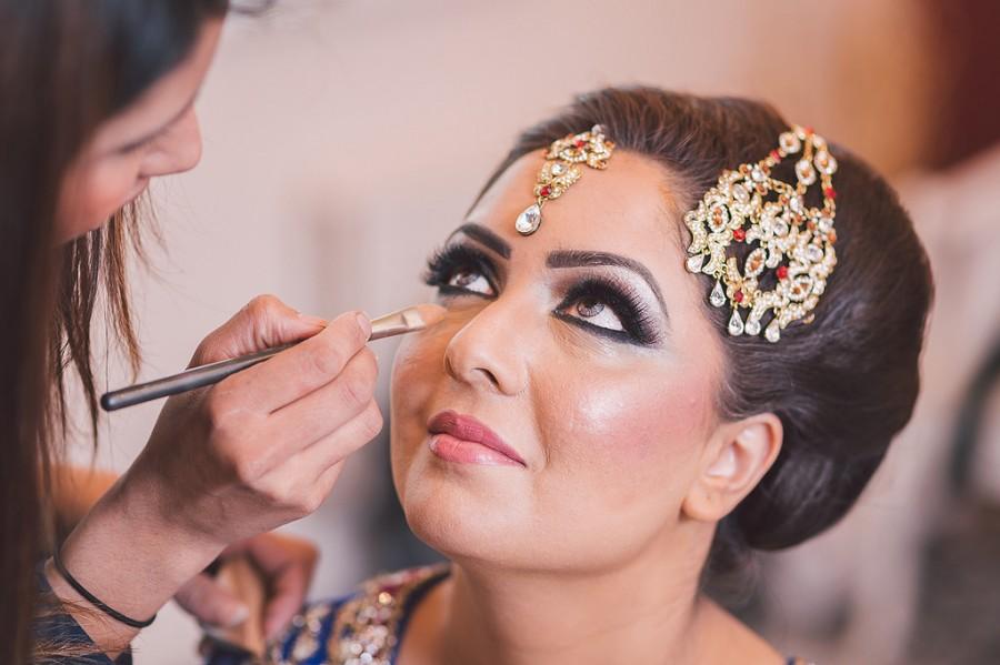 Hochzeit - Shameema - Braut Make-Up Prep