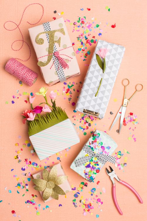 Wedding - 5 Gift Wrapping Ideas For Spring 