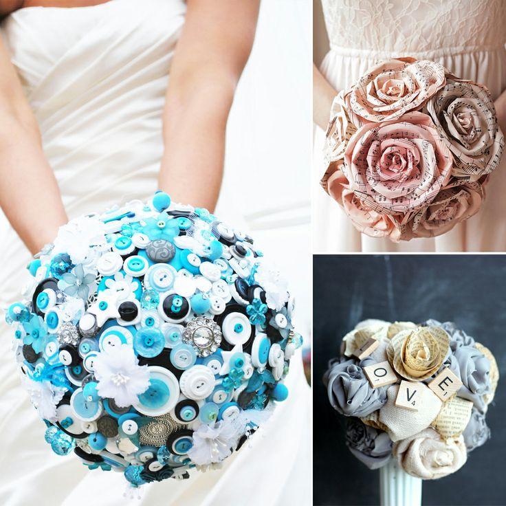 Hochzeit - Umweltfreundlich Braut: Upcycled Wedding Bouquets