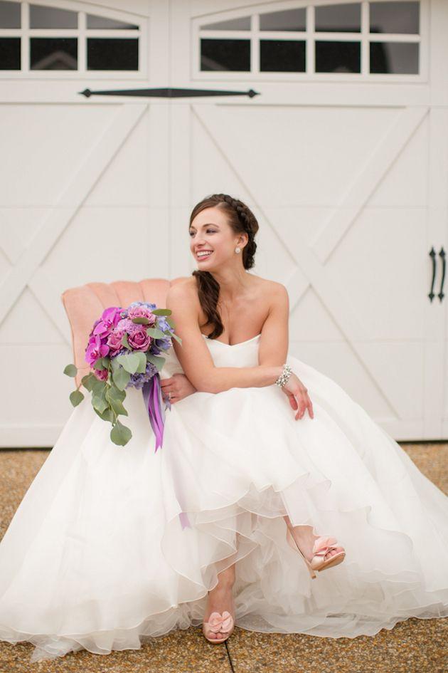 Свадьба - Сказка Свадебные Цветочные Вдохновение Стреляйте, Кэтлин Джеймс Фотография