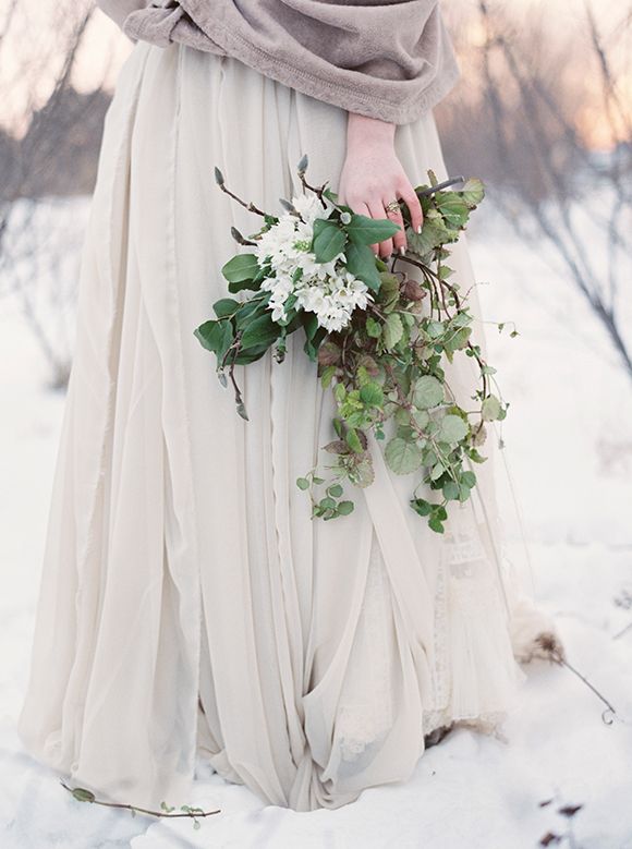 Hochzeit - Winter-Inspiration von Lauren Albanese