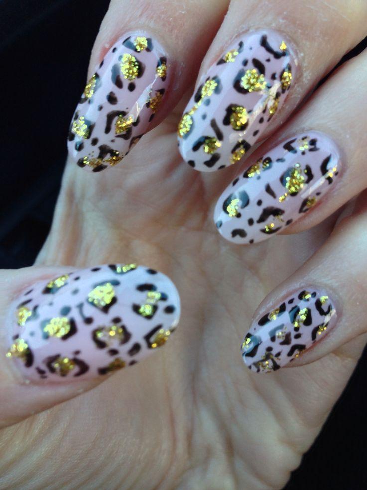 Свадьба - #акриловые #ногти #cheetahprint 