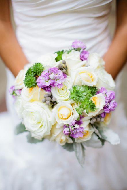 Wedding - Cream   Purple 