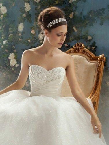 Mariage - Nouvelle robe de mariage blanc / ivoire Taille personnalisée 2-4-6-8-10-12-14-16-18-20-22 chaud