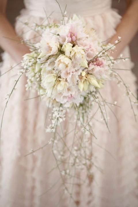 Hochzeit - Einfach Süß & Dreamy Blush Blumenstrauß