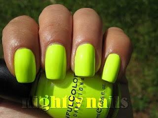 Wedding - Nightly Nails: Sinful Colors Neon Melon 