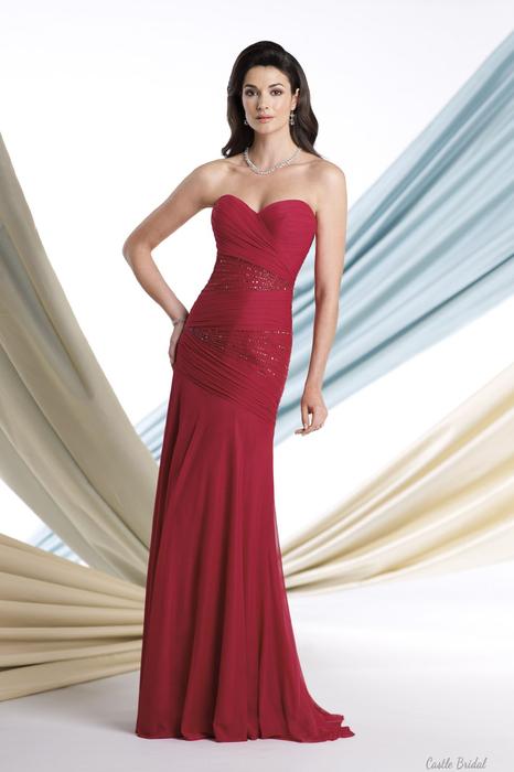 Mariage - Mesh Modified A-line Cheap Formal Gown