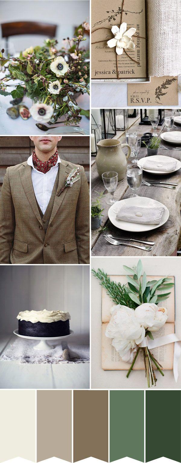 Wedding - Shades Of Ireland - A Wedding Palette Inspired By A Country Gentleman Groom