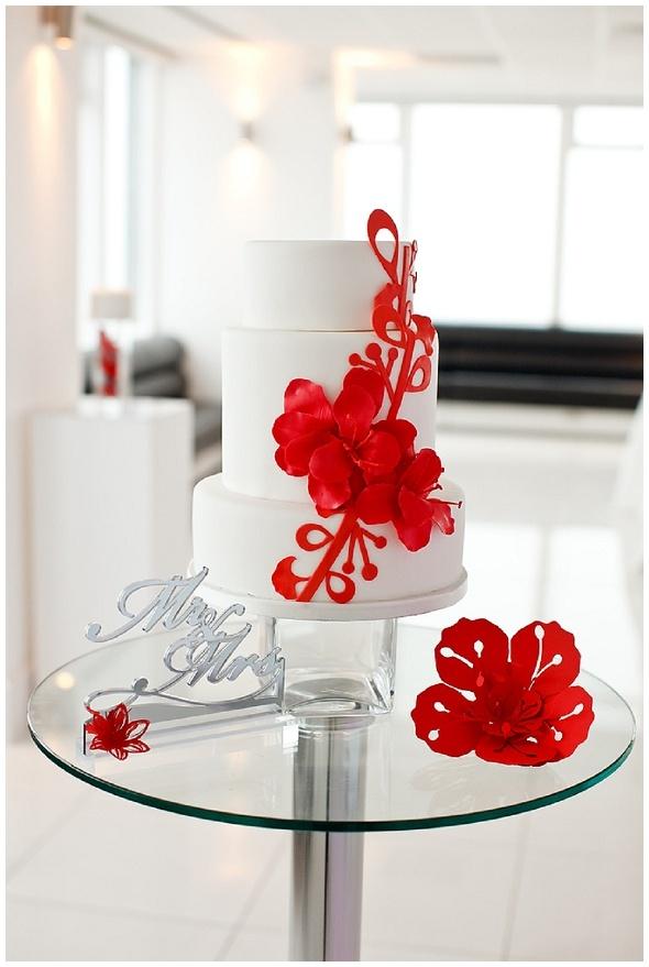 Wedding - Modern Wedding Cake 