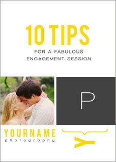 Wedding - Template - Session Info 