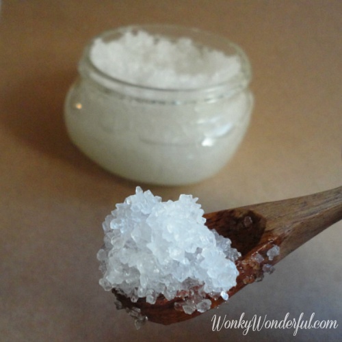 Wedding - Homemade Coconut Salt Scrub