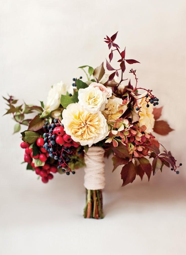 Hochzeit - Herbst Blumenstrauß