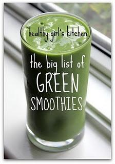 Wedding - List Of Green Smoothies 