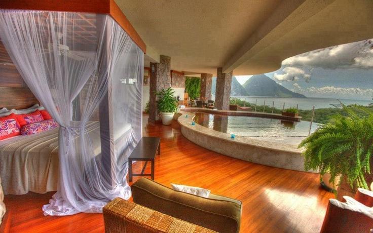 Hochzeit - Jade Mountain Resort St. Lucia
