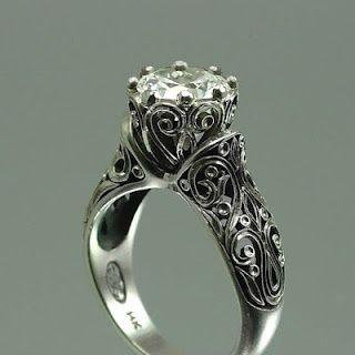 Wedding - Vintage Wedding Ring 1831 