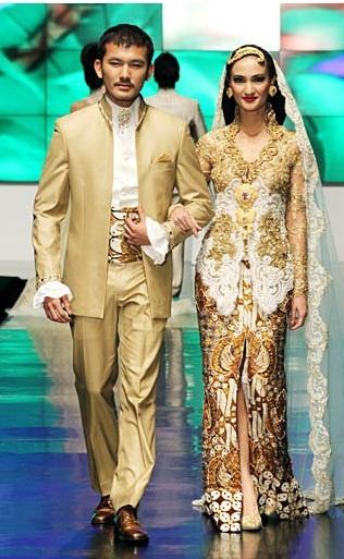 Mariage - Indonésien Robe de Mariée
