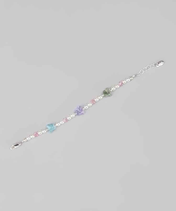 Hochzeit - Pastell Schmetterling Armband