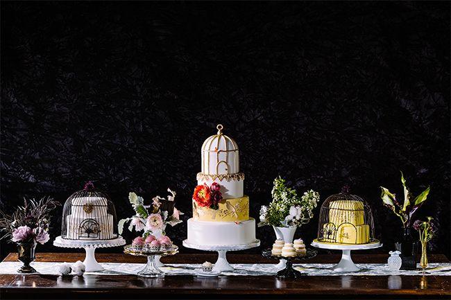 Wedding - Chicago Bake Shop:  Elysia Root Cakes 