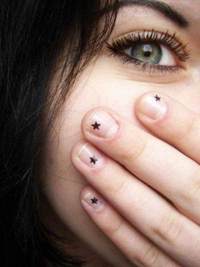Wedding - Starry Nails. 