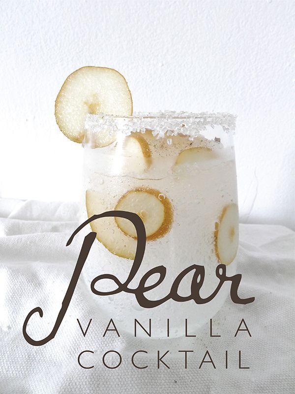 Wedding - Pear-vanilla Cocktail 