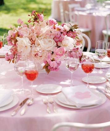 Wedding - Cherry Blossom Wedding Centerpiece 